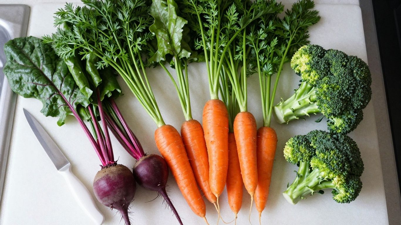 Gemüse von Blatt bis Wurzel für Zero Waste Küche